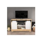 Decorotika Nisay Safirmeşe Beyaz Tv Ünitesi