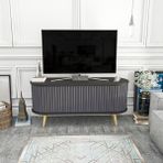 Decorotika Stor Siyah Antrasit Tv Ünitesi