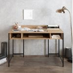 Decorotika Tümata Siyah Çalışma Masası