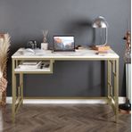 Decorotika Victory Gold Çalışma Masası