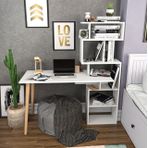 Decorotika Vina Beyaz Çalışma Masası