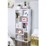 Decorotika Zep Beyaz Kitaplık