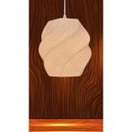 Decory Nunky Sarkıt Avize, Yatak Odası, Oturma Odası Tasarım Tekli Sarkıt Avize (Bioplastik) - Beyaz