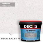 Decos BT10 20 kg Beyaz Baz Beton Doku Kaplama Boyası