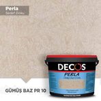 Decos PR10 Perla Sedef Doku 2.5 lt Gümüş Baz Kaplama Boyası