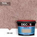 Decos PR40 Perla Sedef Doku 1 lt Kaplama Boyası