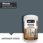 Decos R7031 Woody Panel 0.75 lt Antrasit Kapı Boyası