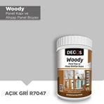 Decos R7047 Woody Panel 0.75 lt Açık Gri Kapı Boyası