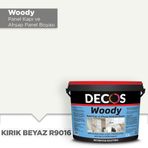 Decos R9016 Woody Panel 2.5 lt Kırık Beyaz Kapı Boyası