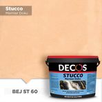 Decos ST60 Stucco 4 kg Bej Mermer Dokulu Efekt Kaplama