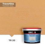 Decos TR20 Travertino 1.5 kg Traverten Dokulu Efekt Kaplama