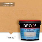 Decos TR20 Travertino Traverten 20 kg Dokulu Efekt Kaplama