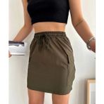 Decostyle Cep Ince Paraşüt Etek Haki S241019 - 001-Renkli - M