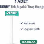 Decostyle Derby Tek Bıçaklı Tıraş Bıçağı Avantajlı Paket Seçenekleri 1 Adet