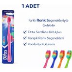Decostyle Difas Rainbow Orta Sert Diş Fırçası Medium 1ADET