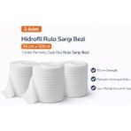 Decostyle Hidrofil Rulo Sargı Bezi 10 cm x 100 M 3 Adet Pamuklu Gazlı Bez Rulo Sargı Bezi