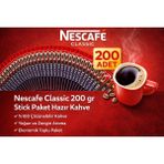 Decostyle Kahve Classic 2 gr Stick Hazır Kahve 200 Adet %100 Çözünebilir Yoğun Aromalı Ekonomik Paket