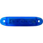 Decostyle Mavi Parmak LED Dorse Lamba 3 Ledli 9cm 12-24V
