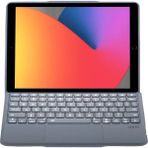 Decostyle Newface T5506D iPad 10.2 (9.nesil) Kılıf Palermo Ledli Klavyeli Standlı Tablet Kılıfı - Siyah