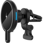 Decostyle Newface T9 15W Magsafe Araç Tutucu - Siyah