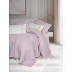Decostyle Serenity Bambu Çift Kişilik Pike Takımı Vaila Lila - 001-Renkli - Standart