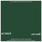 Decotone Su Bazlı Pvc Boyası - Çam Yeşili / RAL 6028