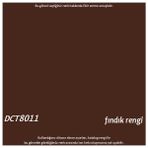 Decotone Su Bazlı Pvc Boyası - Fındık Rengi / RAL 8011