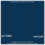 Decotone Su Bazlı Pvc Boyası - Mavi Yeşil / RAL 5001