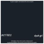 Decotone Su Bazlı Pvc Boyası - Siyah Gri / RAL 7021