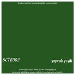Decotone Su Bazlı Pvc Boyası - Yaprak Yeşili / RAL 6002