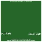 Decotone Su Bazlı Pvc Boyası - Zümrüt Yeşili / RAL 6001