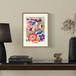 Decotorium Çerçeveli Tablo Flower Market Serisi Mdf Tablo FLO/017 - 40 X 60 - Ahşap