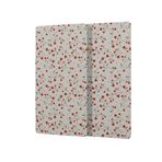 Decovetro Cam Kahve Sofra Sunum Tablası 2'li Set Love Serisi Minik Kalpler Desenli 30 x 15 cm