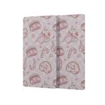 Decovetro Cam Kahve Sofra Sunum Tablası 2'li Set Love Serisi Sugar Desenli 30 x 15 cm