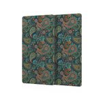 Decovetro Cam Kahve Sofra Sunum Tablası 2'li Set Şal Desenli 30 x 15 cm