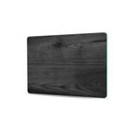 Decovetro Cam Kesme Tahtası Ve Sunum Tablası Siyah Ahşap Desenli 30x40cm