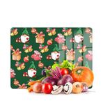 Decovetro Cam Kesme Tahtası ve Sunumluk Noel Yılbaşı Desenli 30 x 40 cm