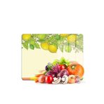 Decovetro Cam Kesme Tahtası Ve Sunumluk Vintage Lime 20x30 Cm
