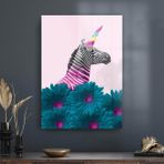 Decovetro Cam Tablo Modern Pop Art Unicorn