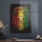 Decovetro Cam Tablo Pop Art Lion