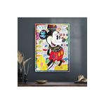 Decovetro Cam Tablo Pop Art Mickey Mouse 70 x 100