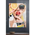 Decovetro Cam Tablo Pop Art Modern 70 X 100 Cm