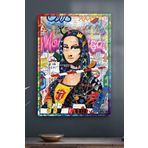 Decovetro Cam Tablo Pop Art Mona Lisa 50 X 70 Cm