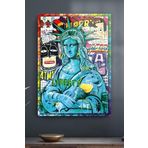 Decovetro Cam Tablo Pop Art New York 50 X 70 Cm
