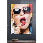 Decovetro Cam Tablo Pop Art Yeni Modern 30x40 cm
