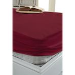 Decovilla 180x200 cm Ruby Kırmızı Renkli Micro Fitted Sıvı Geçirmez Alez