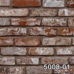 Decowall Decostone Tuğla Desenli 5008-01 Renkli Duvar Kağıdı