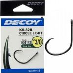 Decoy KR-32B Circle Light Black Nickel No:1-0 Olta İğnesi