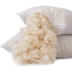 Decozen Merinos Kuzu Yünü Boncuk Yün Yastık - 50 x 70 cm - Beyaz