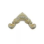 DECOZZA Bronz 4 Cm Çıta Uyumlu Dekoratif Köşe Motifi